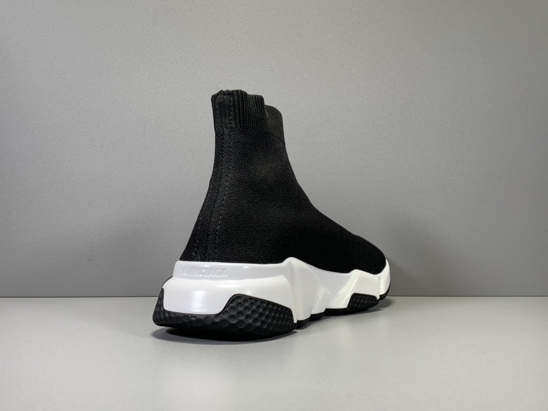 Speed Graffiti Trainers Black White