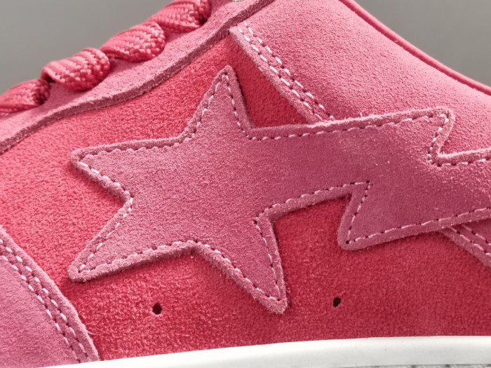 A Bathing Ape Pink Suede