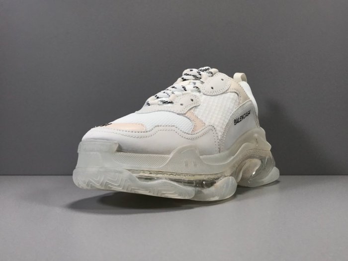 Triple S Clear Sole White
