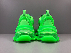Triple S Neon Green Clear Sole