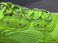 Triple S Clear Sole Fluo Yellow