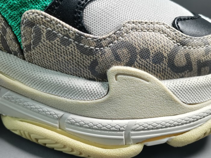 The Hacker Project Triple S Beige Green Yellow