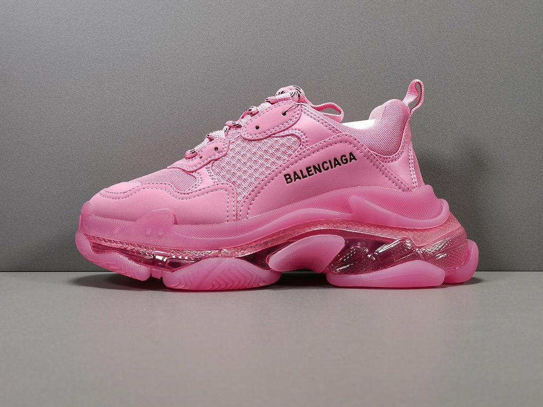 Triple S Clear Sole Pink