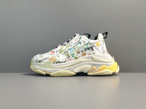 The Hacker Project Triple S Flora Print