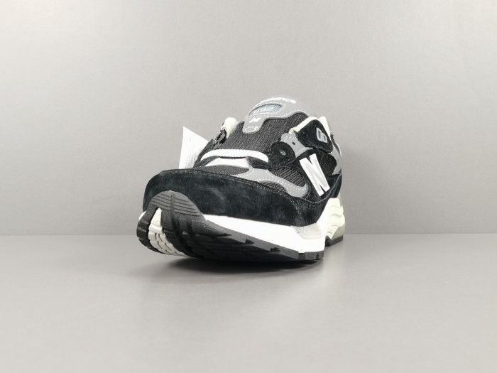 992 Black Grey Suede