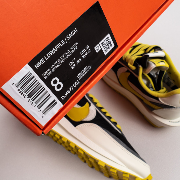 LD Waffle sacai Undercover Black Bright Citron