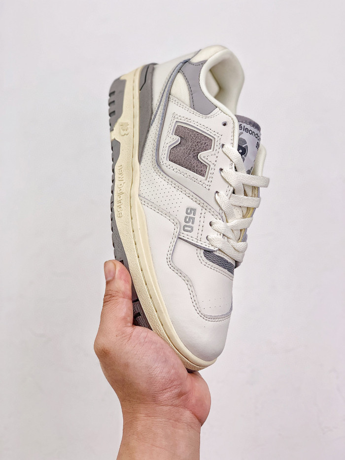 550 Aime Leon Dore White Grey