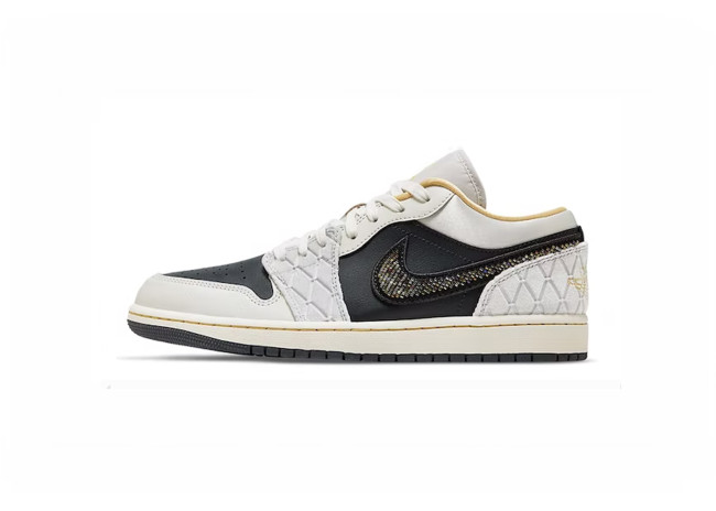 1‘s Low Beaded Swoosh