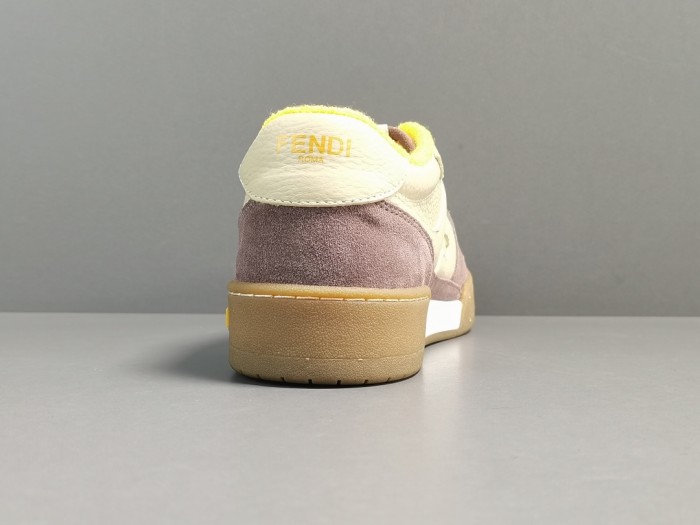 Match Low Tops Beige Gum Yellow