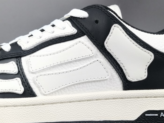 Skel Top Low Black White