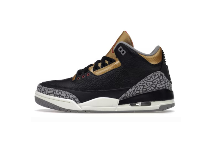 3s Retro Black Cement Gold