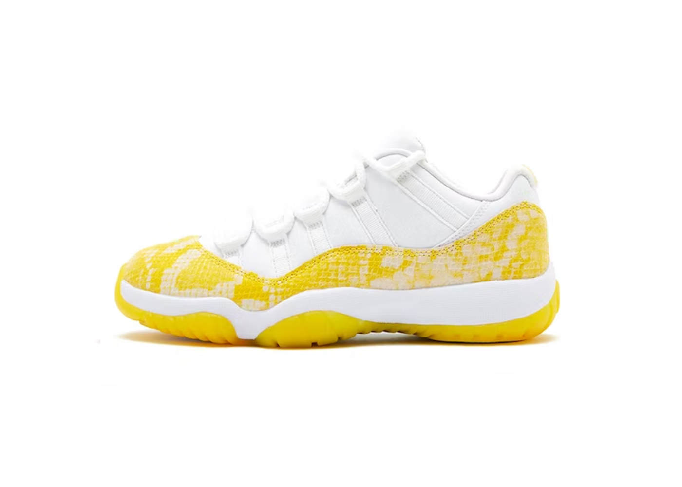 11s Retro Low Tour Yellow Snakeskin