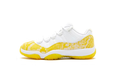 11s Retro Low Tour Yellow Snakeskin