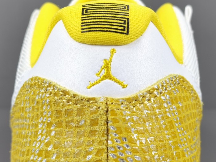 11s Retro Low Tour Yellow Snakeskin