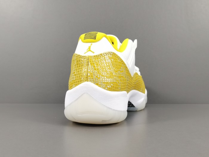 11s Retro Low Tour Yellow Snakeskin