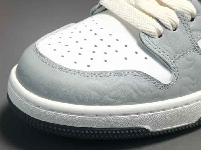 Grey White