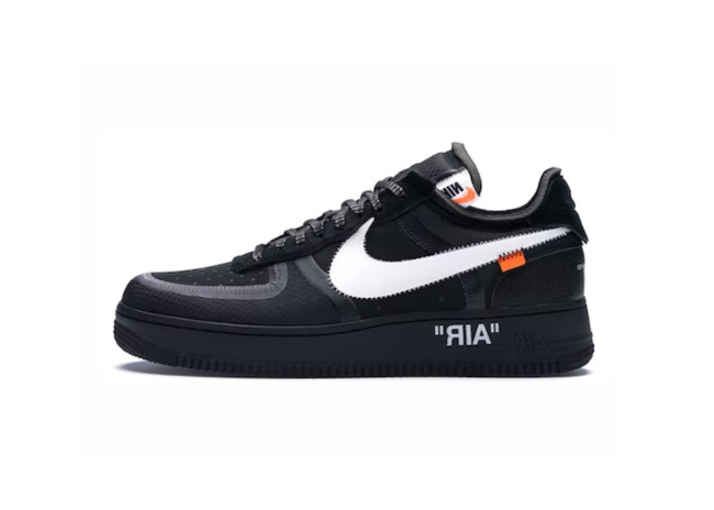 AF 1 Low OW Black White