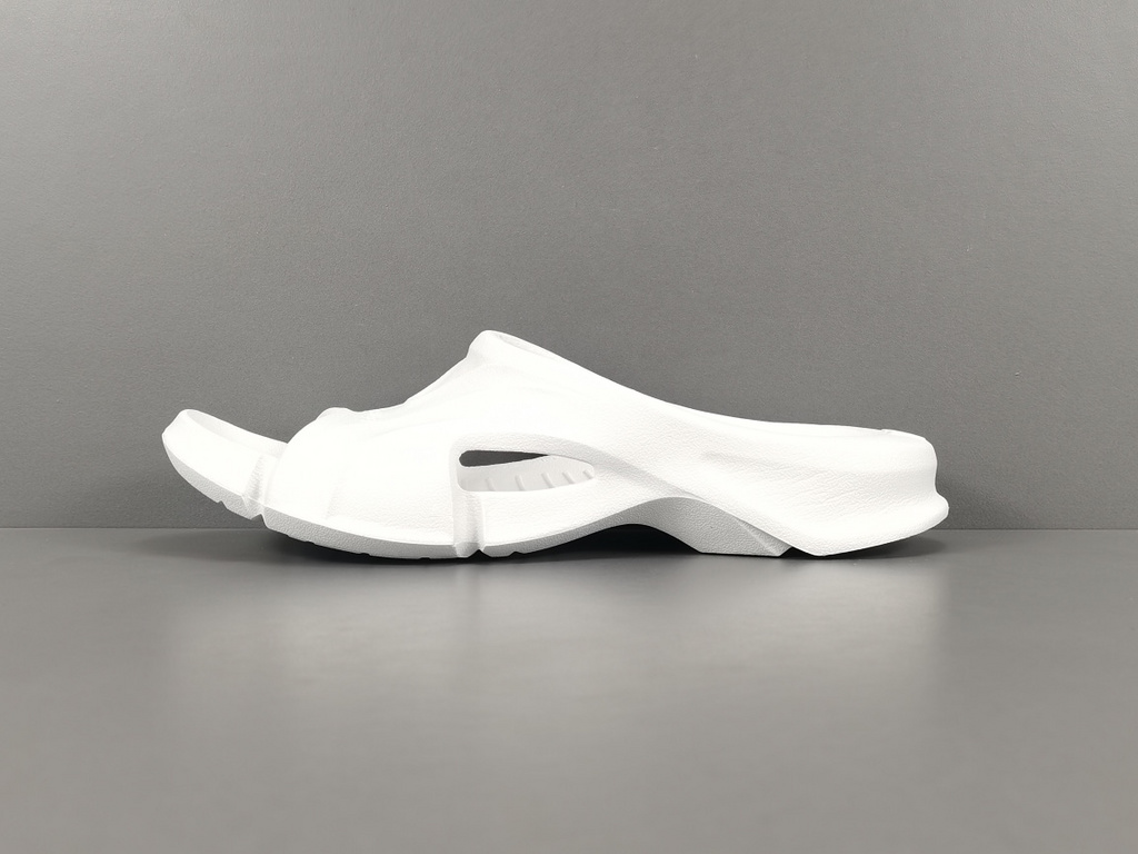 Mold Slide Sandal White