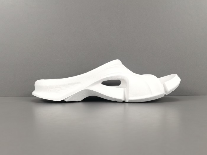 Mold Slide Sandal White