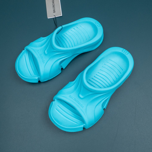 Mold Slide Sandal Blue