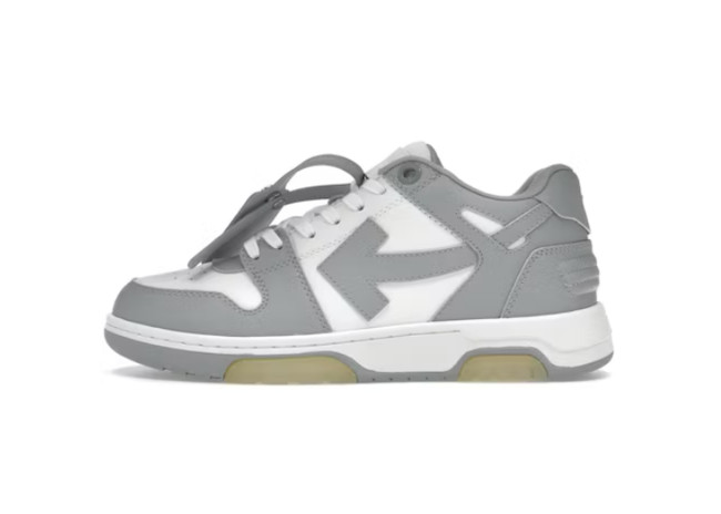 Out Of Office  OOO  Low Tops Grey White
