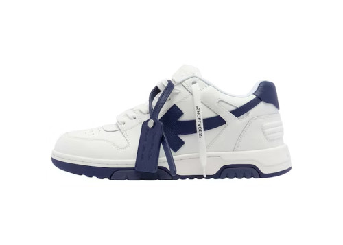 Out Of Office OOO Low Tops White White Navy Blue