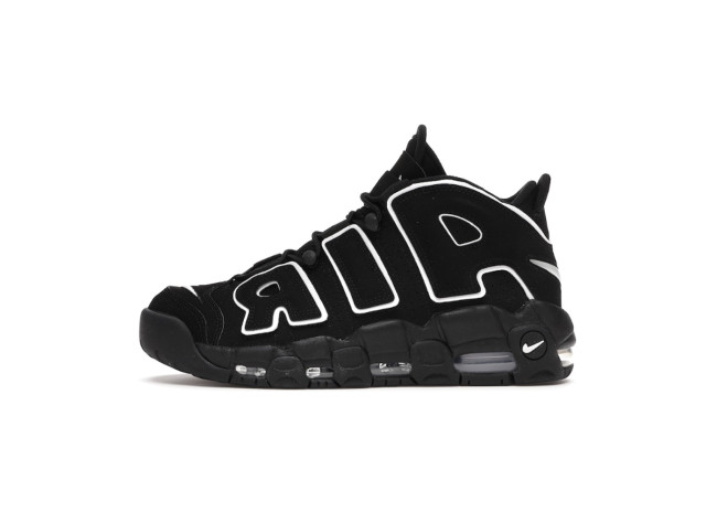 Air More Uptempo Black White 2016