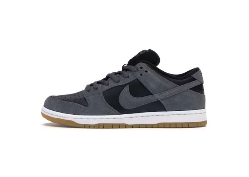 SB Dunk Low Dark Grey Black Gum