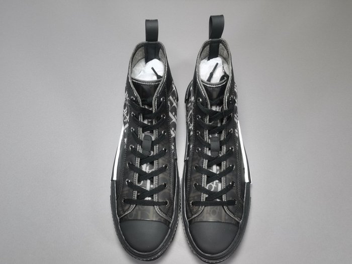 B23 High Top Canvas Oblique Black