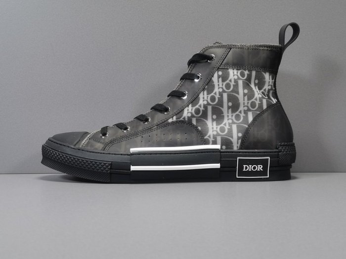 B23 High Top Canvas Oblique Black