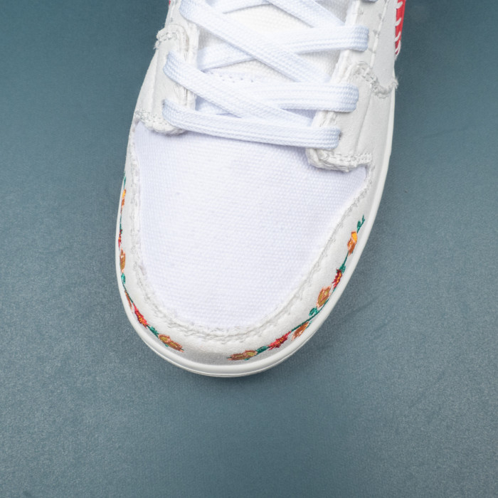SB Dunk Low Decon N7 Opti Yellow University Red