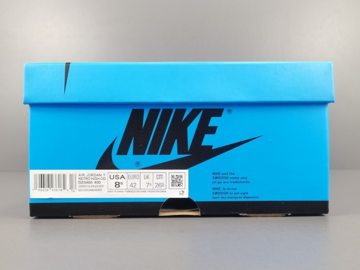 1's Retro High OG UNC Toe