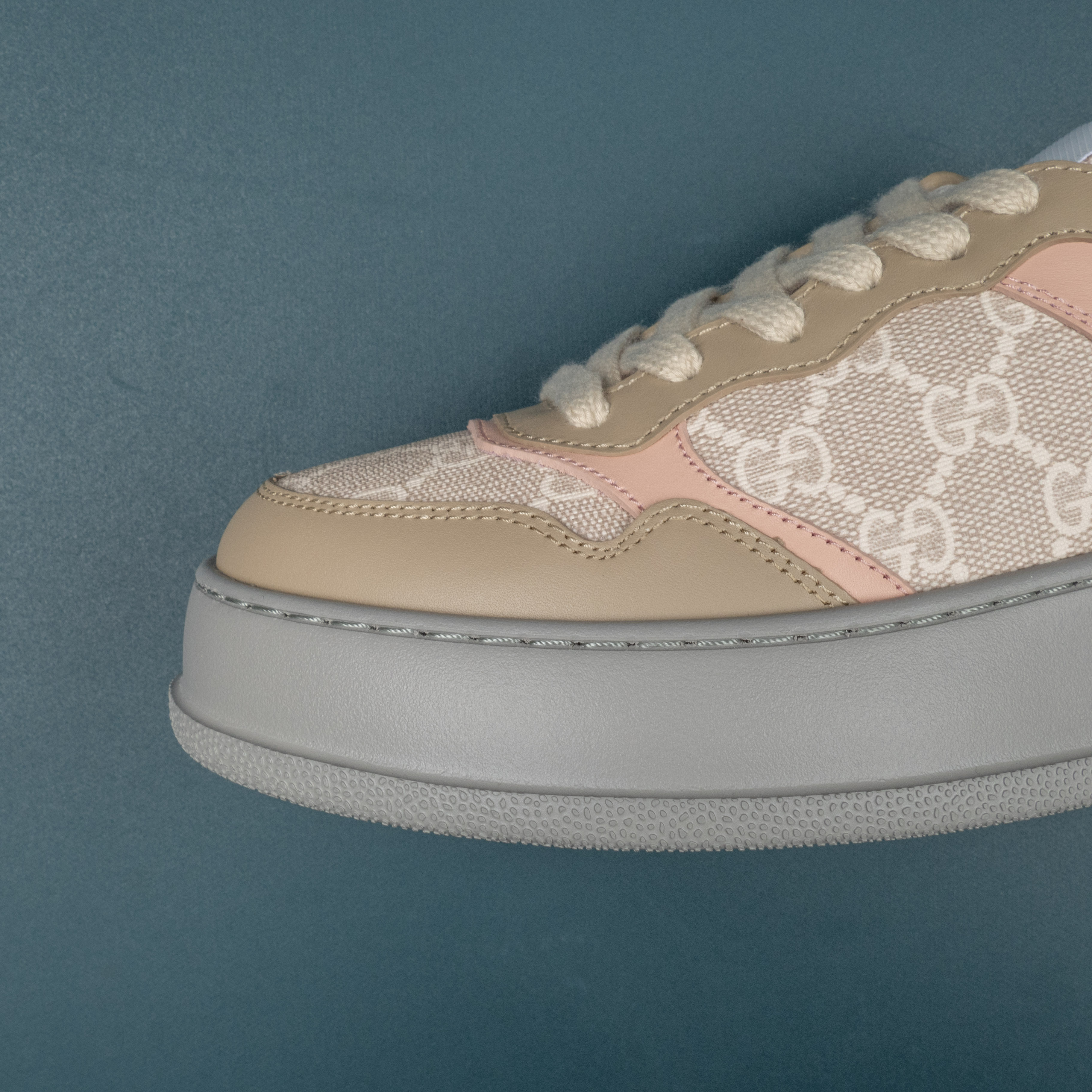 GG Sneaker Oatmeal and light pink