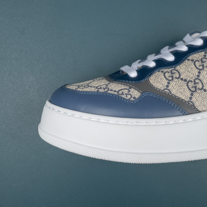 GG Sneaker Beige and blue