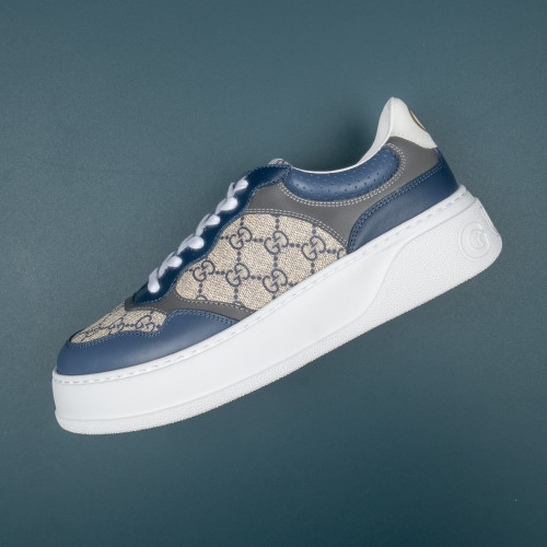 GG Sneaker Beige and blue