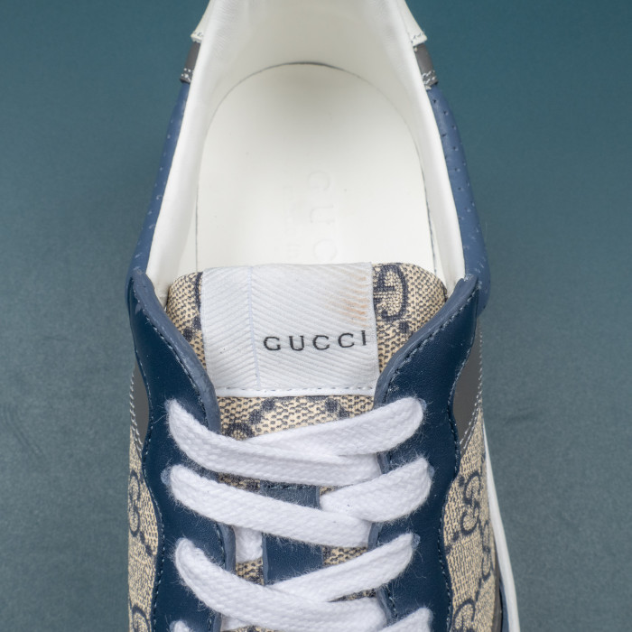 GG Sneaker Beige and blue