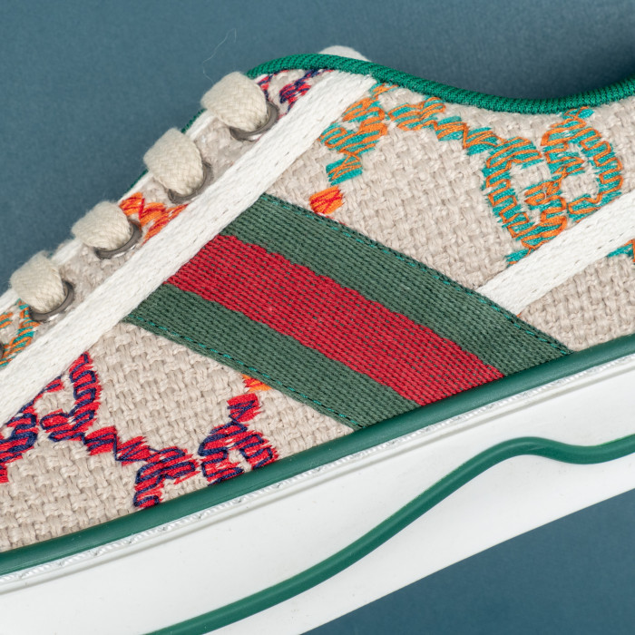 Tennis 1977 GG Logo White Multi