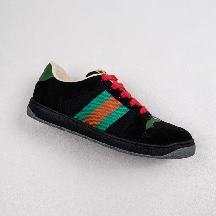 Screener Black Suede