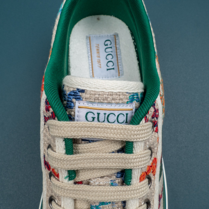 Tennis 1977 GG Logo White Multi