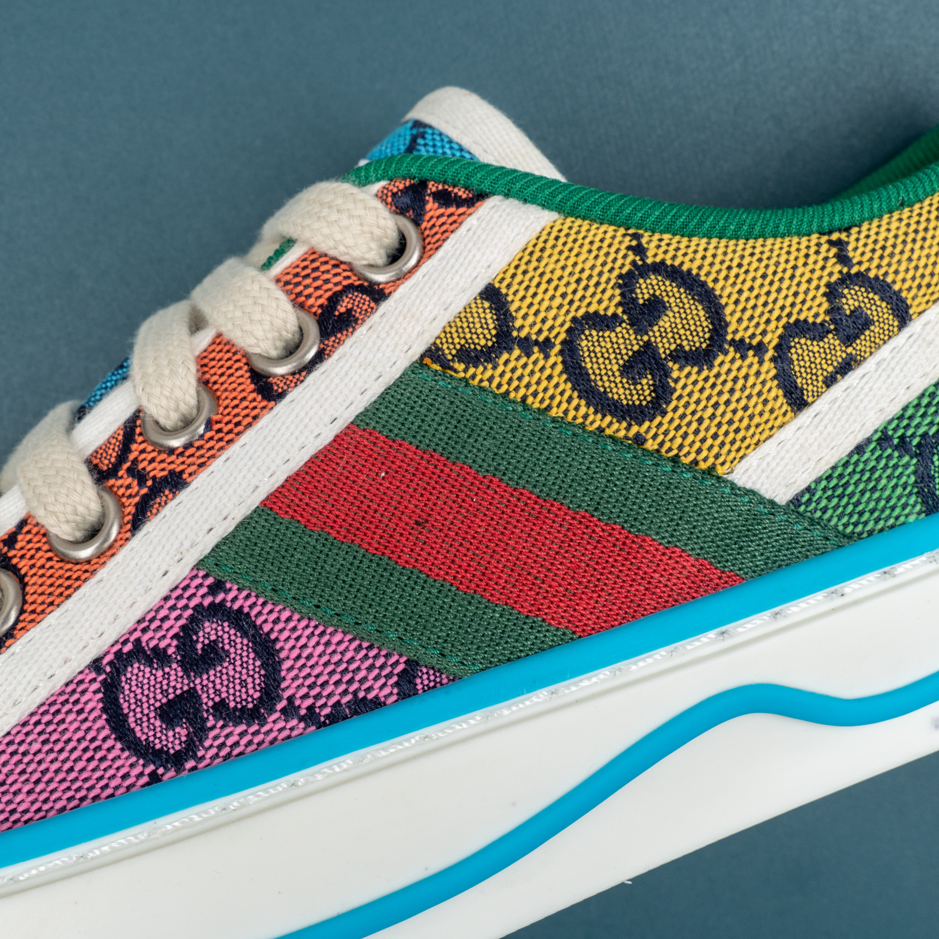 Tennis 1977 Monogram Multicolor Web