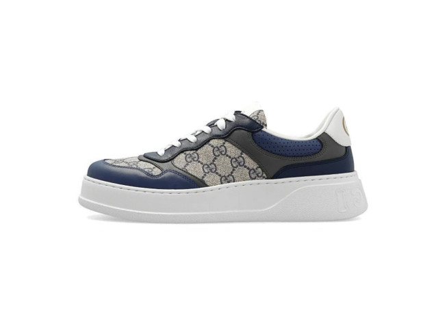 GG Sneaker Beige and blue