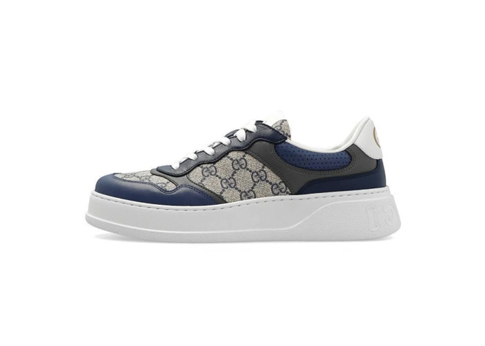 GG Sneaker Beige and blue