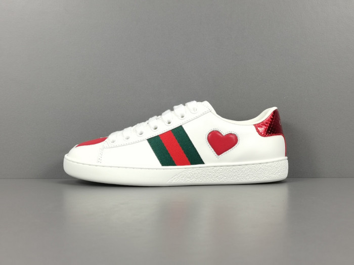 Ace Embroidered Hearts