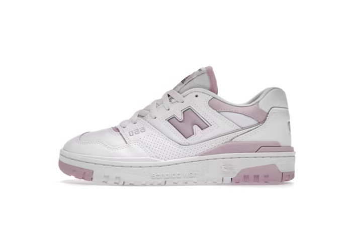 550 White Bubblegum Pink (Women's)
