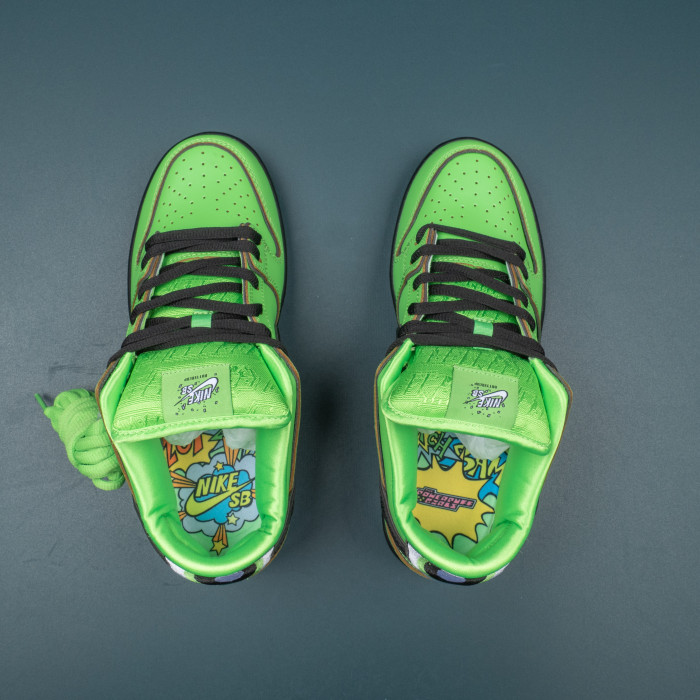 The Powerpuff Girls x Dunk Low Pro SB QS 'Buttercup'