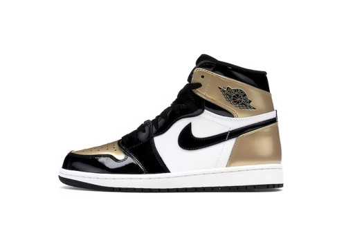 1's Retro High NRG Patent Gold Toe
