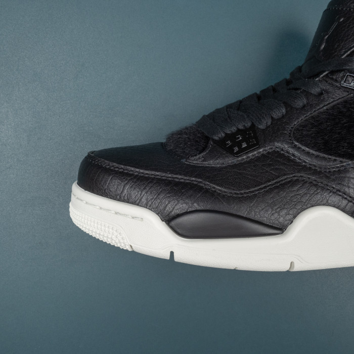 4's Retro Pony Hair Black