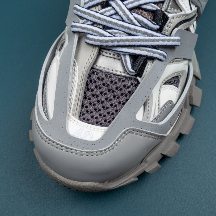 Track Grey White