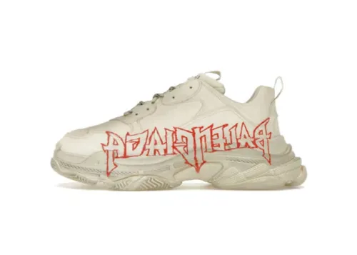 Triple S DIY Metal White Red