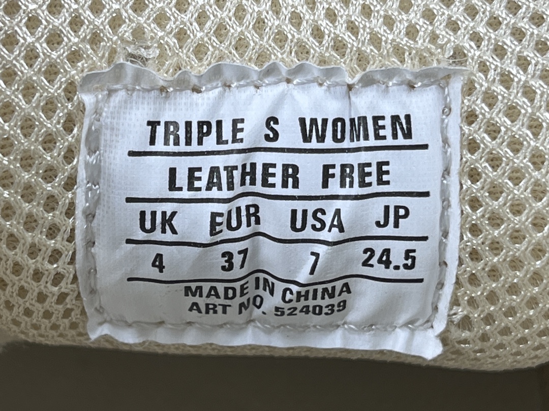 Triple S DIY Metal White Red